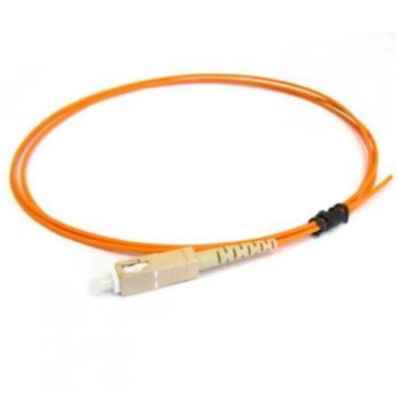 indoor /outdoor with connector fiber optic pigtail,om3 sc fiber optic pigtail